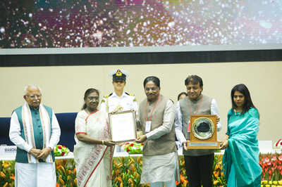 Super Swachh League City of India Award Photo