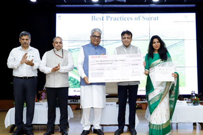 3rd under Swachh Vayu Survekshan 2025 Award Photo