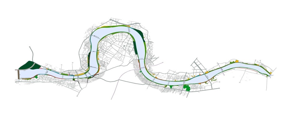 Map for Master Plan like like the Heritage precinct redevelopment etc details Map for Master Plan like like the Heritage precinct redevelopment etc