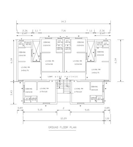 Typical Ground Floor Plan