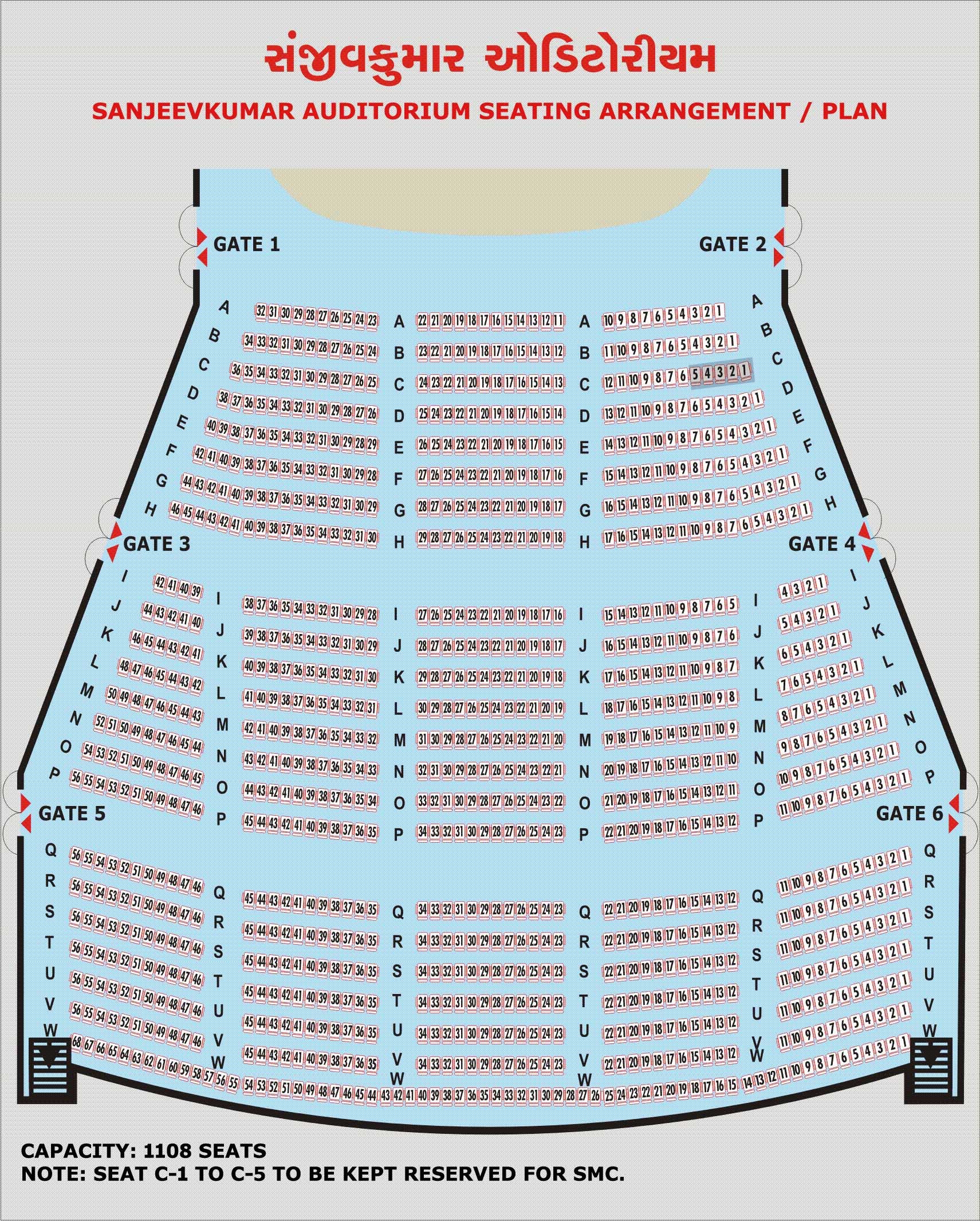 Sanjeevkumar Seating Arrangements