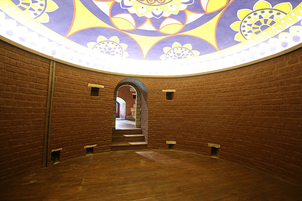 Water inlets inside the Hammam as well as ventilation ducts- Picture