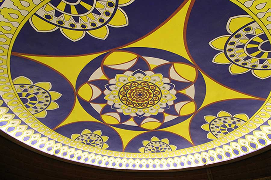 Fresco on the Dome of Bastion- Picture