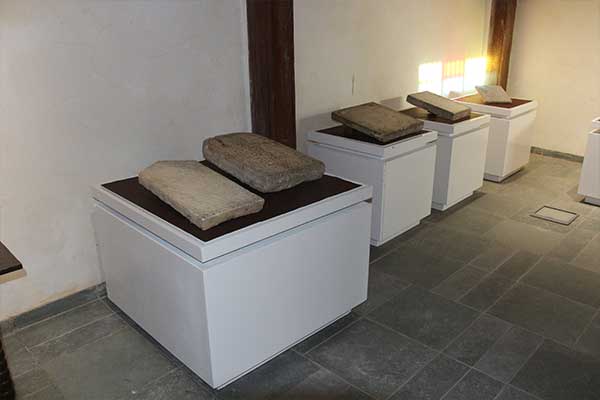 Armenian Tomb Stone displayed in Armenian Gallery