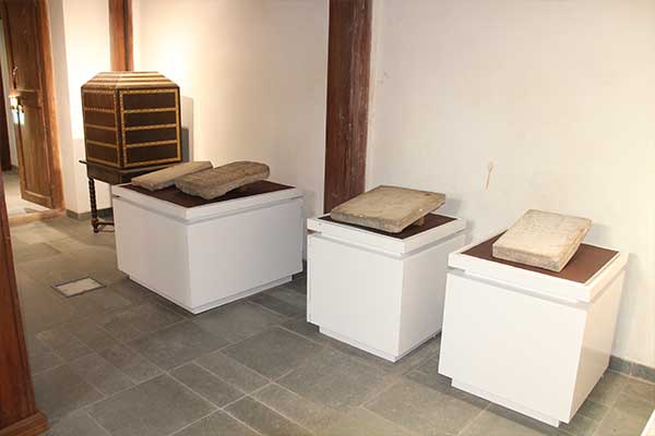Armenian Tomb Stone displayed in Armenian Gallery