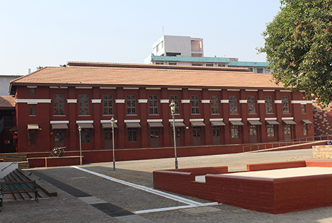 British Barracks and Historical Water Tank : After Restoration