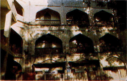 Mughal Sarai from inside view