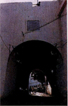 Surat Castle Entrance Gate - Close-up view