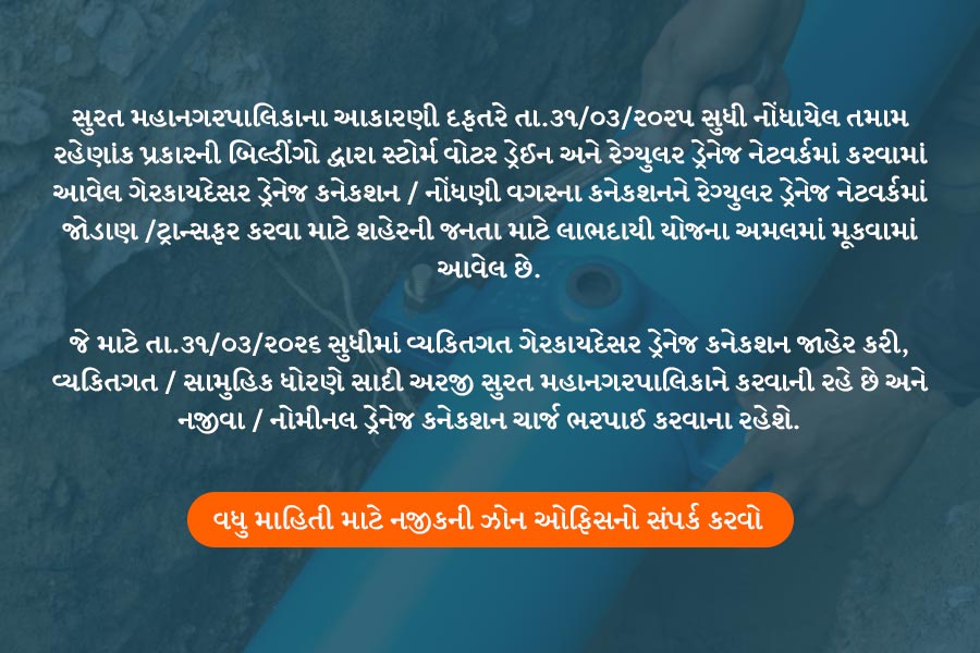Drainage Related - Surat Municipal Corporation - Tablet View
