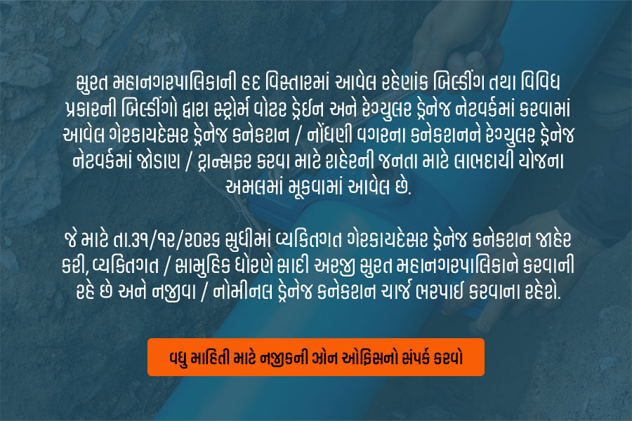 Drainage Related - Surat Municipal Corporation