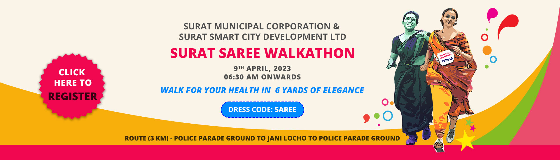 The Surat Walkathon Registration